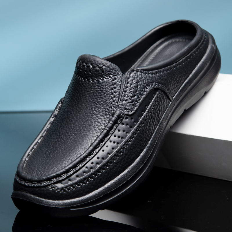 Outdoor Lighting Black - Summer slippers garden clogs waterproof and