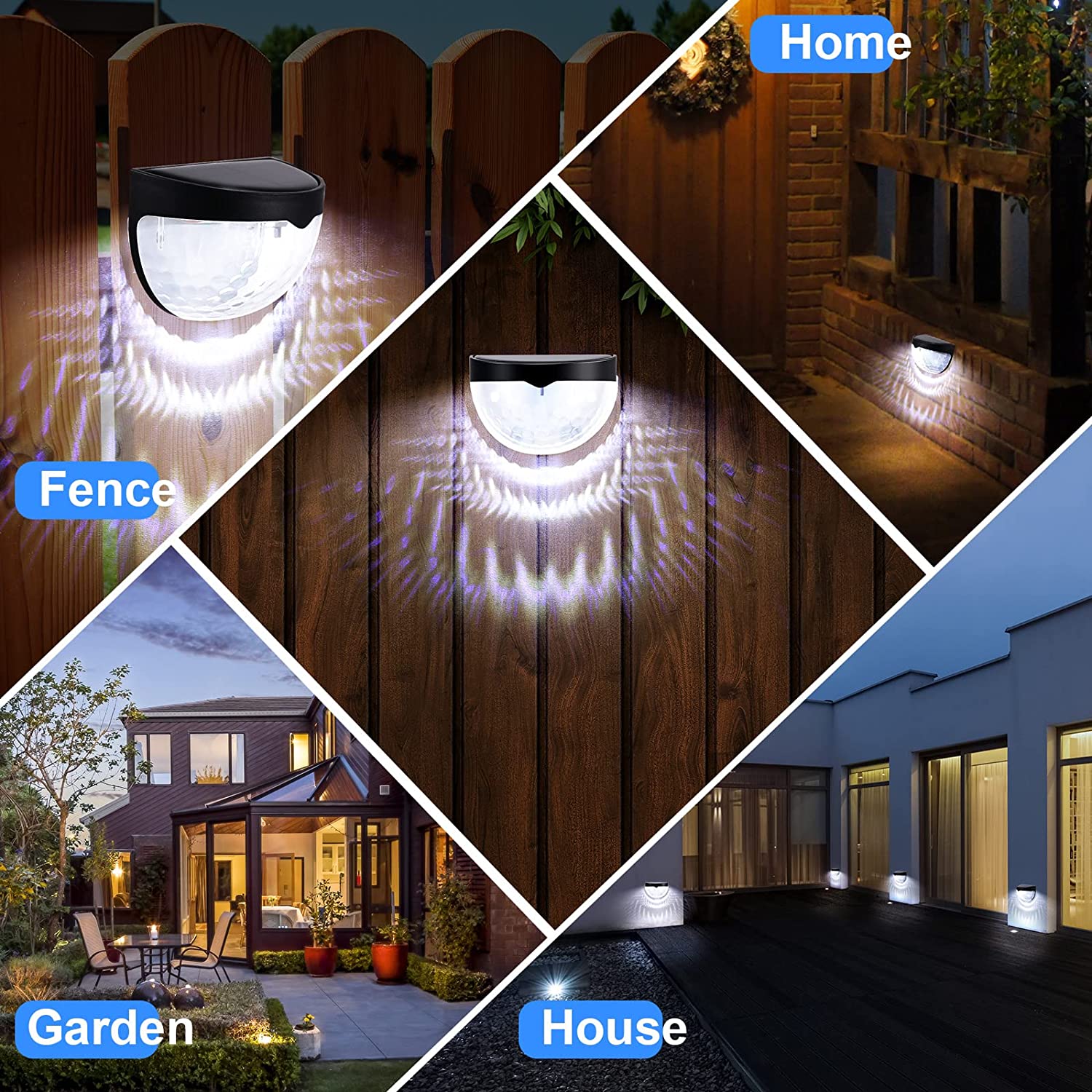 LED Solar Light Outdoor Wall L - Outdoor Lighting Effects recension och pris