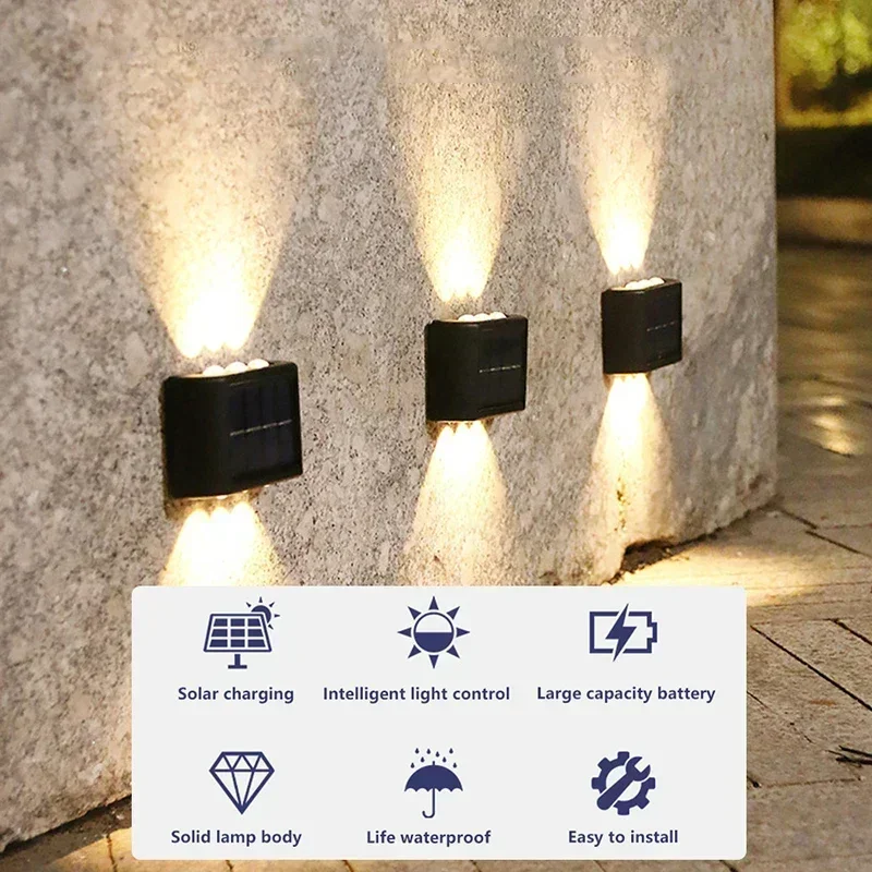 COB Solar Wall Lamp Outdoor Wa - Outdoor Lighting Waterproof recension och pris