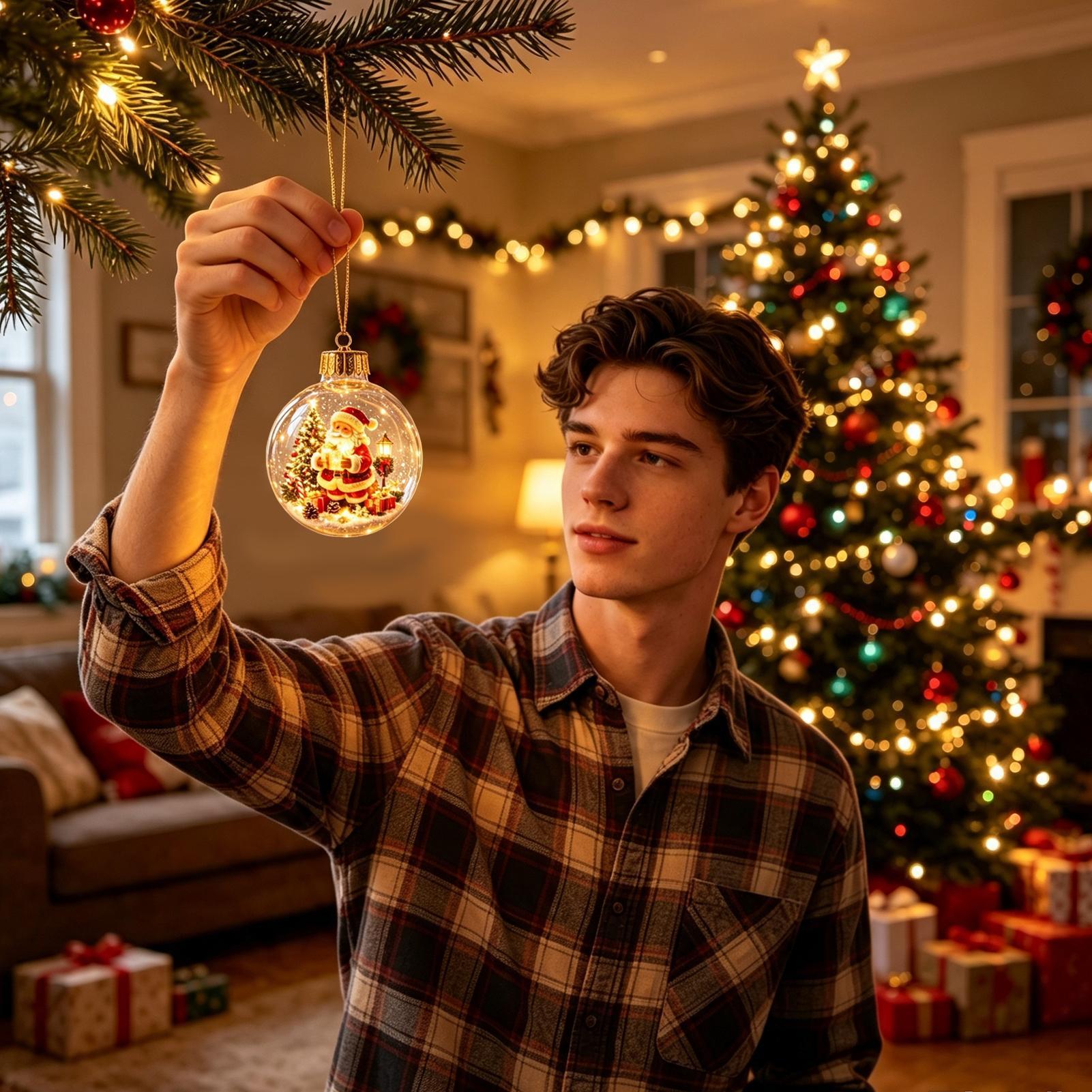 Glowing Christmas Diorama Orna - Outdoor Lighting Effects recension och pris