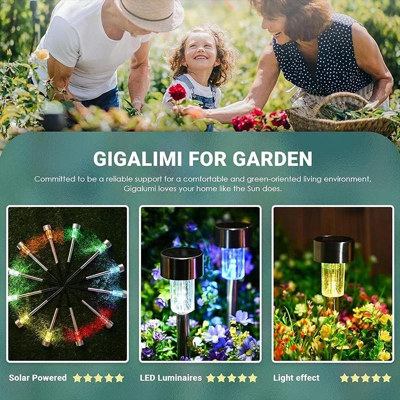 Solar Outdoor Lights Garden La - Outdoor Lighting Pathway recension och pris