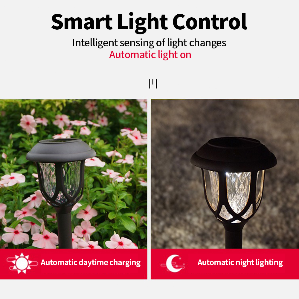 LED Solar Courtyard Lamp Outdo - Outdoor Lighting Pathway recension och pris