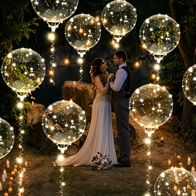 20pcs Set Bobo Balloons with L - Outdoor Lighting Effects recension och pris
