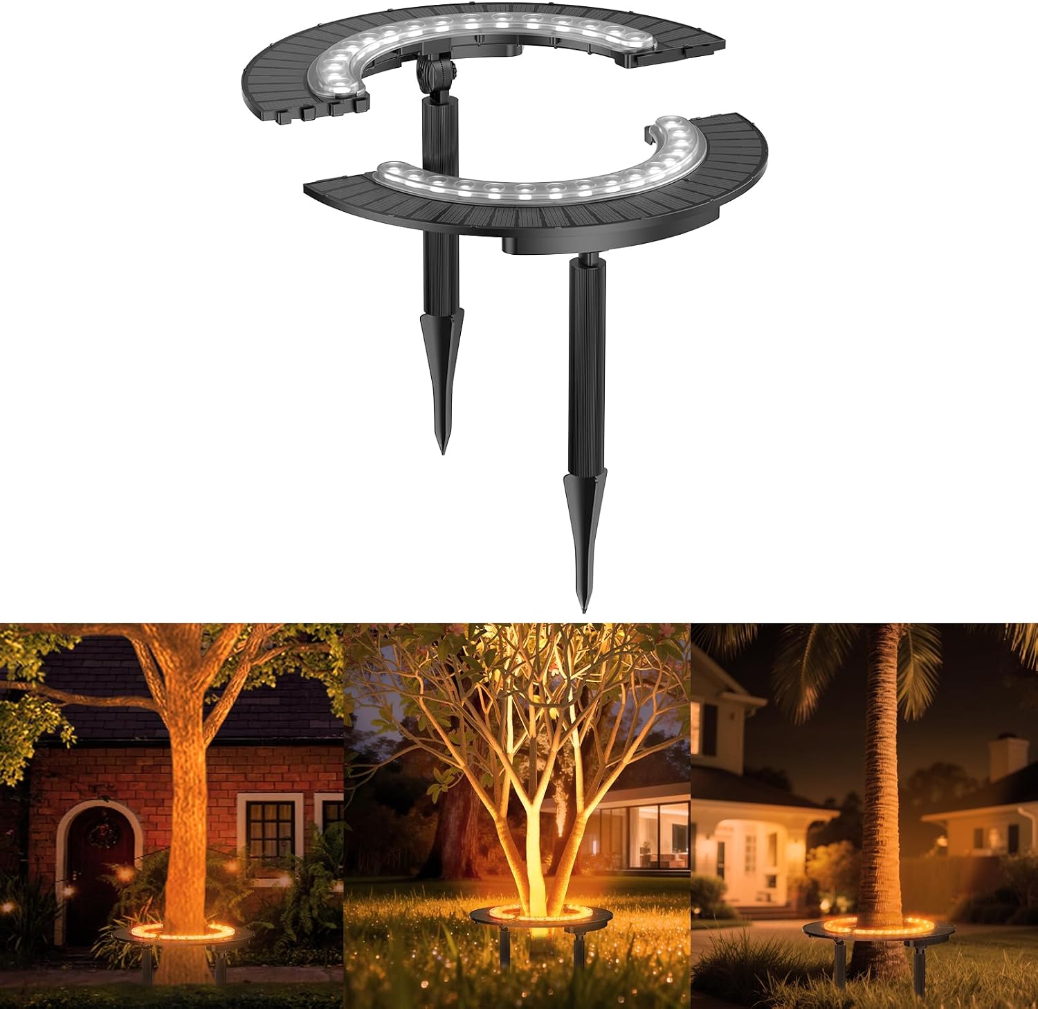 Solar Palm Tree Light Wireless - Outdoor Lighting Wireless recension och pris