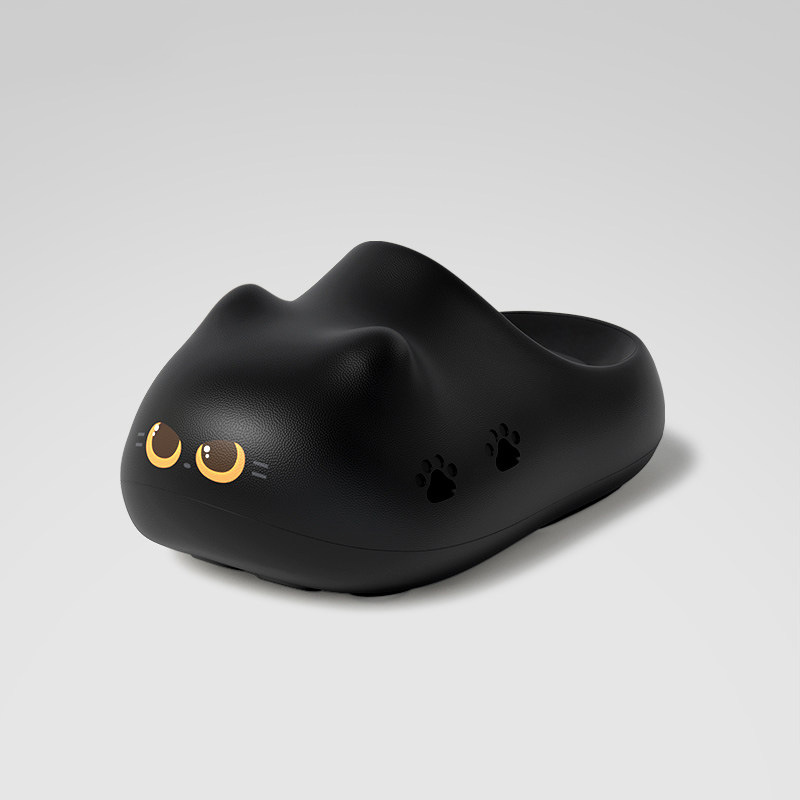 2026 New Black Cat Slippers Wi - Outdoor Lighting Black recension och pris