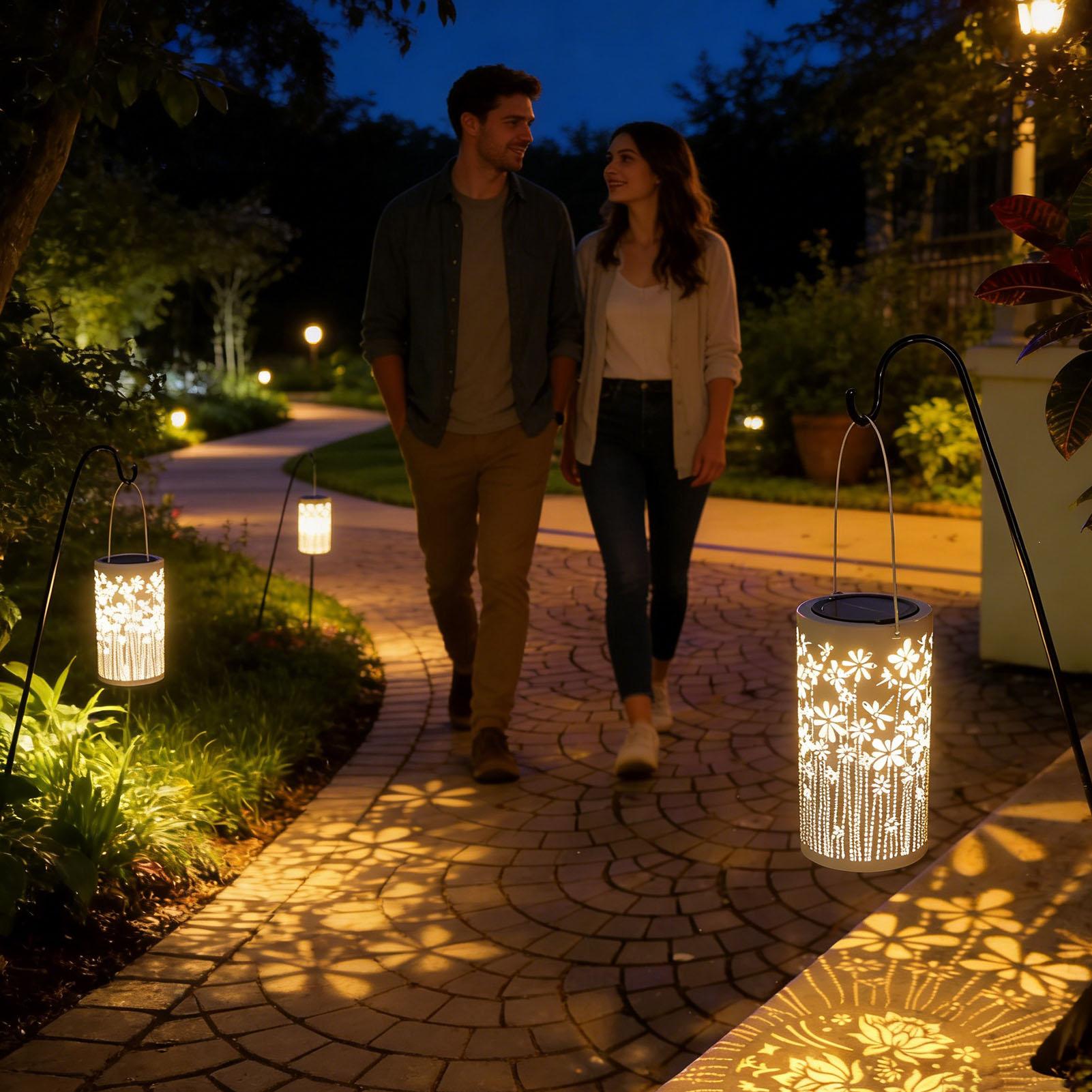 Solar Lanterns Decorative Colo - Outdoor Lighting Pathway recension och pris