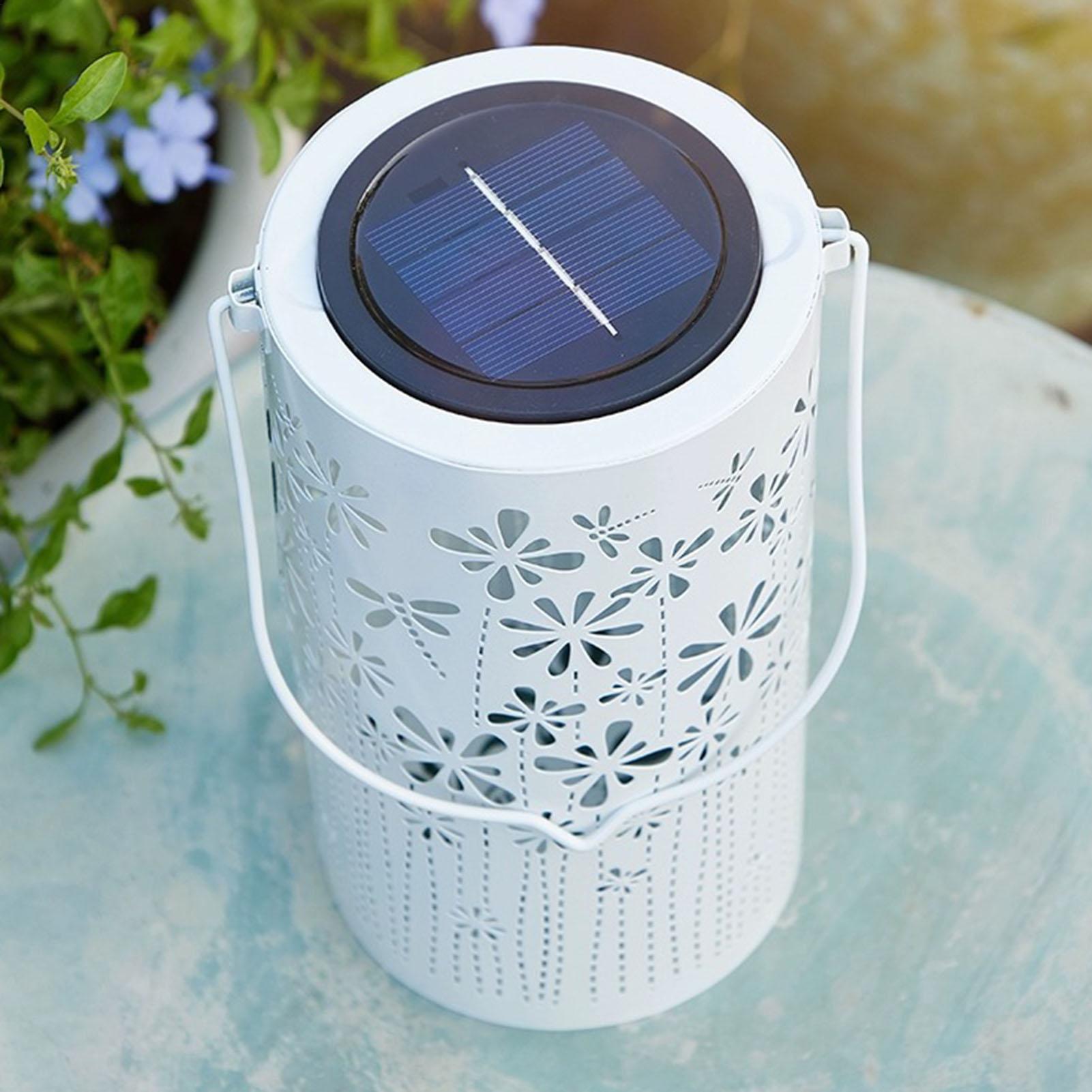 Solar Lanterns Colorful Metal  - Outdoor Lighting Pathway recension och pris