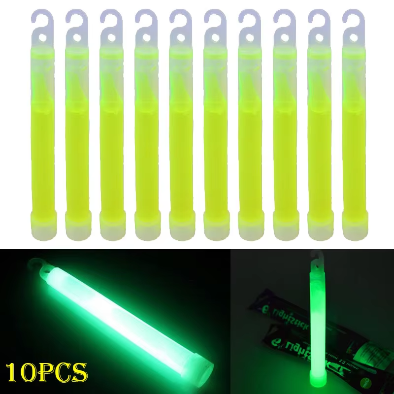 1-20pcs Glow Sticks With Hook  - Outdoor Lighting Effects recension och pris