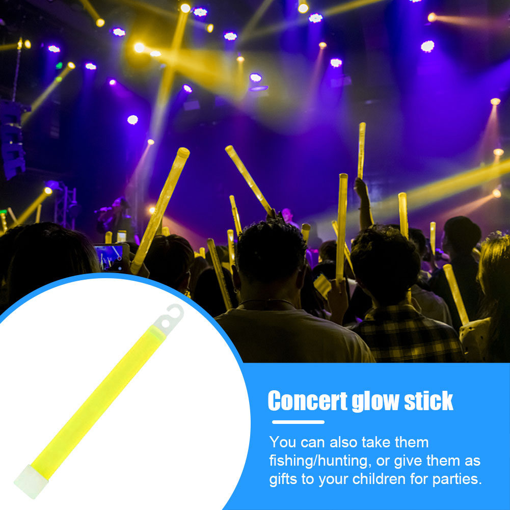1-20pcs Glow Sticks With Hook  - Outdoor Lighting Effects recension och pris