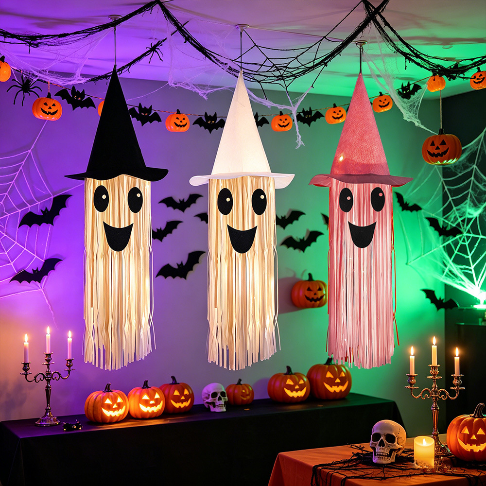 Halloween Glowing Witch Hat Gh - Outdoor Lighting Effects recension och pris