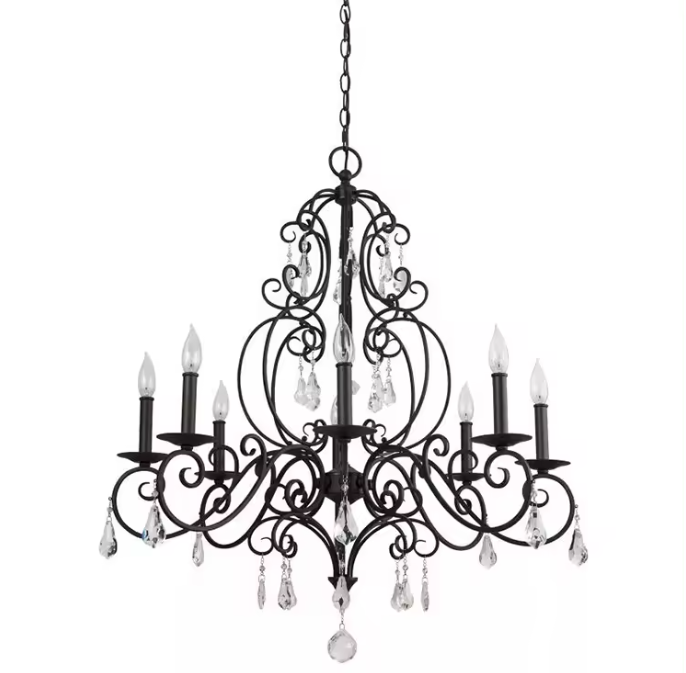 Zeal Lighting Elegant Pendant  - Outdoor Lighting Black recension och pris