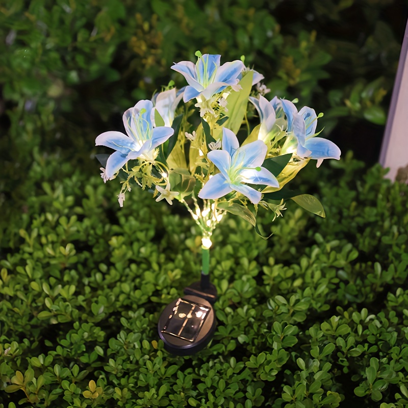 Multi-Bloom Pink Lily Solar Ga - Outdoor Lighting Effects recension och pris